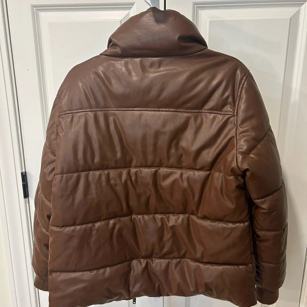 Sam Edelman Brown Bomber Jacket - Picture 4 of 4